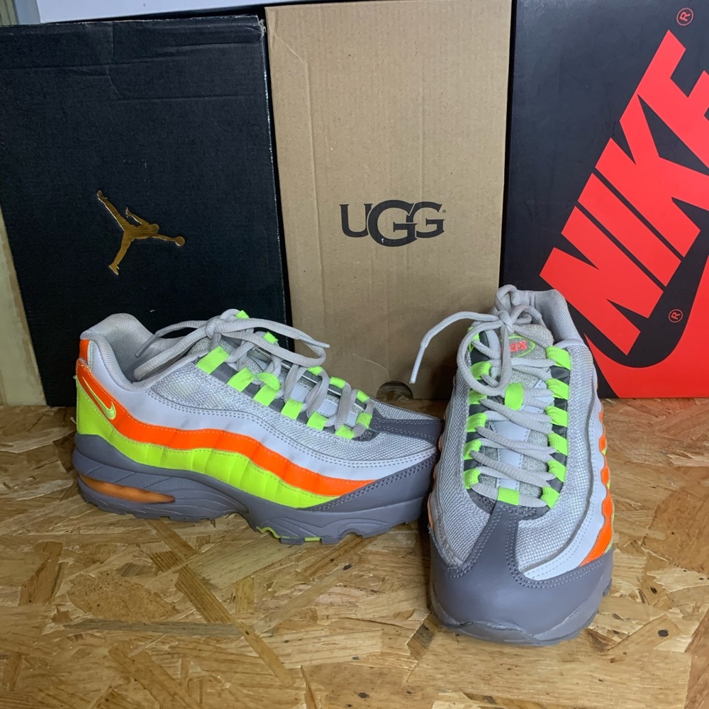 Air Max 95 GS 'Vast Grey Volt' - 6 Youth